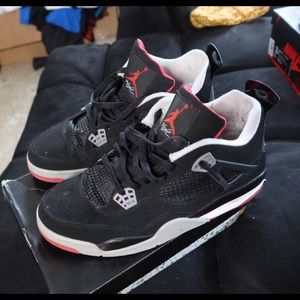 Bred 4s Men’s Sz 12